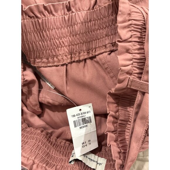 Abercrombie & Fitch pants womens Belted Utility Joggers Elastic Ankle NWT Medium - Picture 9 of 10